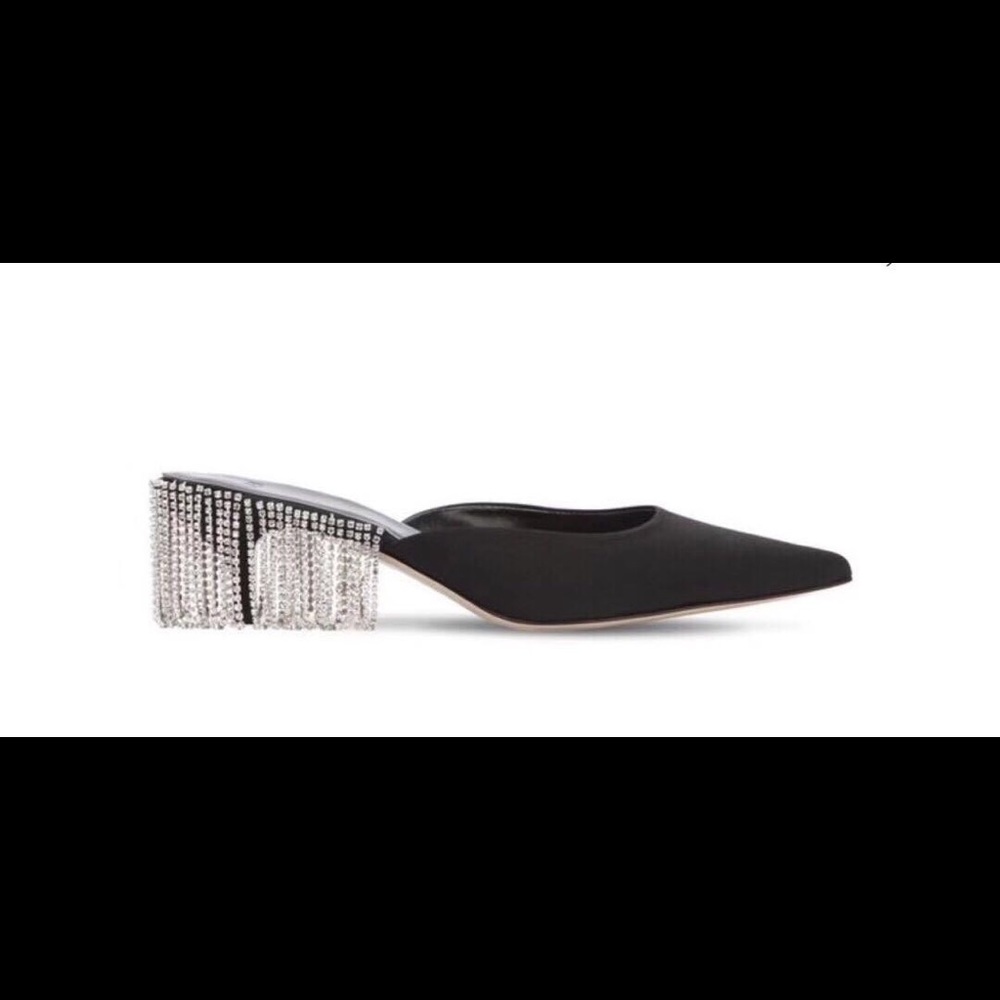 Bling bling slippers leather